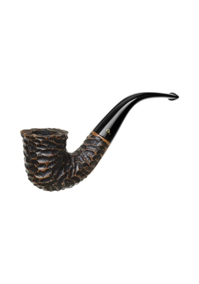 Peterson Aran Rusticated 5 9mm. Filtreli Vulcanite Saplı Pipo 206163