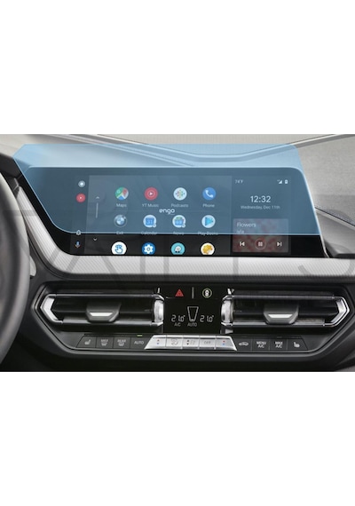 Bmw 218i 10.25 İnç Multimedya Ekran Koruyucu Şeffaf Nano