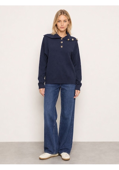 Loft Oversize Kadın Kazak Lf2044097 Q1.v1 Lacivert