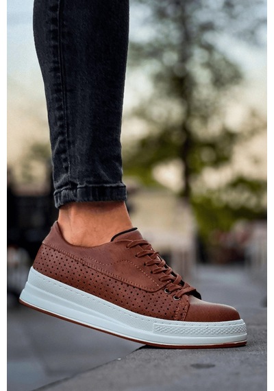 Natural Shoes Mn043 - Cbt Cowien Erkek Ayakkabi Taba Taba