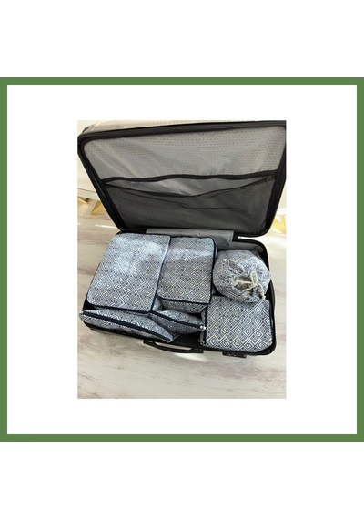 Bezos 6 Lı Valiz Düzenleyici Bavul Içi Organizer Set Seyahat Hurcu Hb006 Çok Renkli