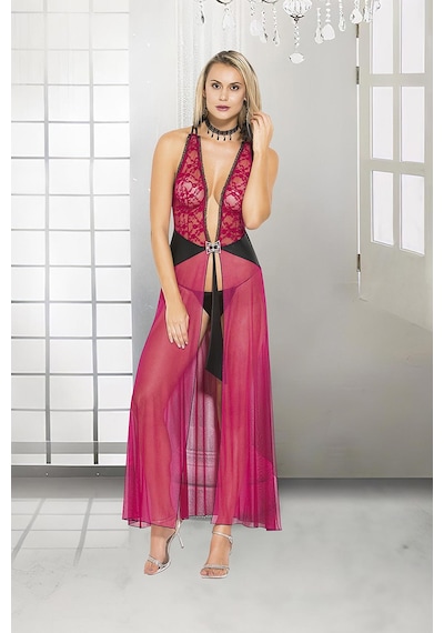 Hotflirt Bayan Gecelik 1000 Fuşya