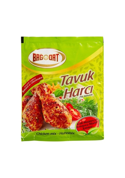 Bağdat Tavuk Harcı 65g - Tavuk Yemeklerine Özel Baharat Karışımı 2'li Ekonomik Paket - 2 Adet Tarı