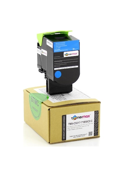 Tonerturk Lexmark 71B50C0 Mavi Uyumlu Toner /Cs317 /Cs417 /Cs517 /Cx317 /Cx