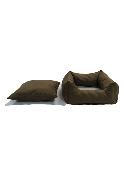 Zishhome Chocolate Büyük Pet Kedi & Köpek Yatağı 60 x 60 x 60 CM