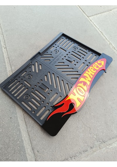 Hotwheels Motor Plakalık Motorsiklet Plakalık Lazer Kesim Plakalık İsimli Plakalık