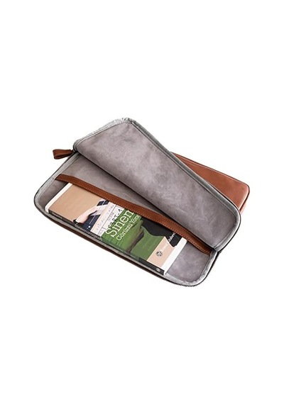 Cantaş 13-14 İnç Laptop Kılıfı Crazy Taba