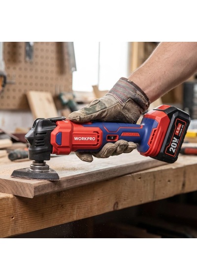 Workpro Wp393006 20volt Kömürsüz Şarjlı Devir Ayarlı Profesyonel Raspalama Ve Zımpara Aküsüz