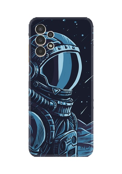 Samsung Galaxy M14 Uyumlu Kılıf Resimli Desenli Silikon Platinium Series Astro 1870