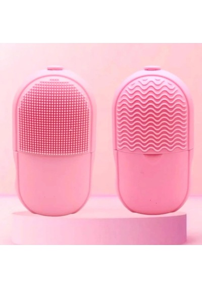 Ruby Face Slikon Yüz Buz Masaj Rulosu Yüz Sıkılaştırıcı Ice Face Roller Pembe