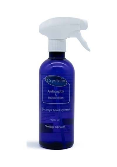 Crystalin Likit Yara Ve Deri Bakım Solüsyonu 400ml Şişe