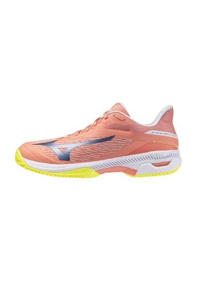 Mizuno Wave Exceed Court Kadın Padel Ayakkabısı Pembe Çok Renkli