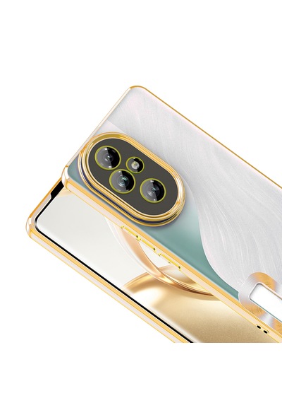 Honor 200 Pro Kamera Korumalı Logo Gösteren Zore Omega Kapak