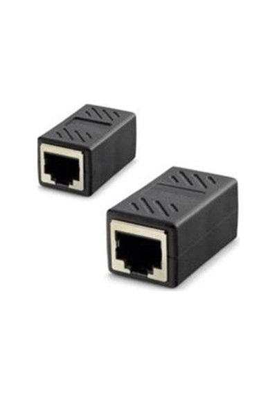 Hadron Hdx5066 Rj45 Dişi - Dişi Uzatma Adaptörü - Siyah