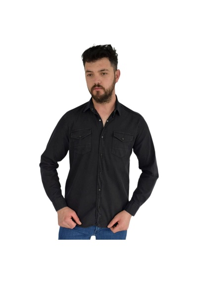 Erkek Spor Gömlek Silim Fit 9821 Bgl-st02720 001