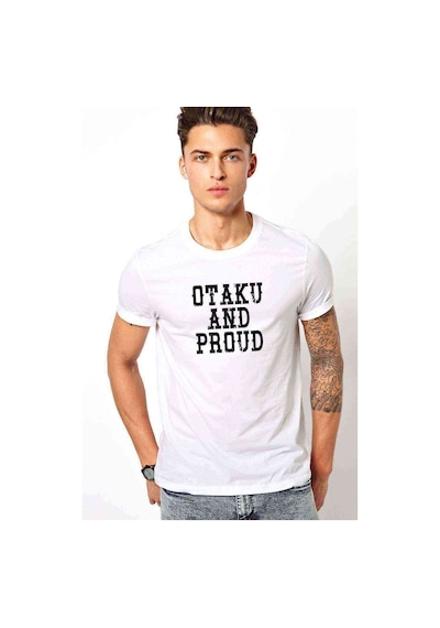 One Punch Man Baskılı Beyaz Erkek Tshirt (530964183)