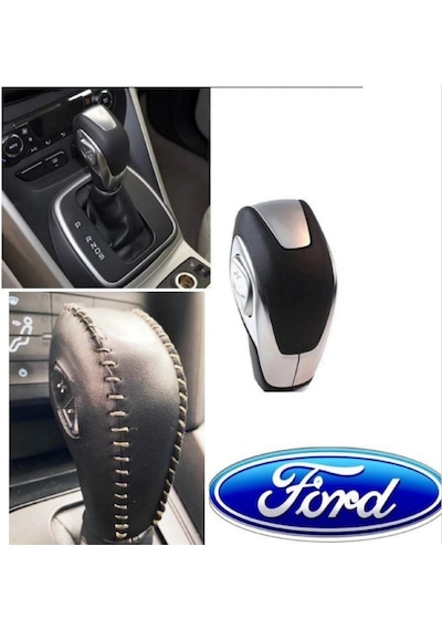 Ford Otomatik Vites Topuzu Kılıfı El Yapımı Hakiki Deri (545446243)
