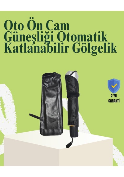 Katlanabilir Oto Güneşlik - 125x65 Cm -