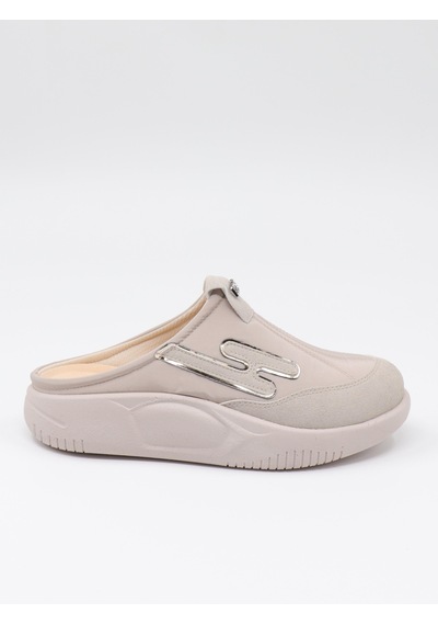 Nesilshoes Nesil Shoes Conf 222 Vizon Anatomik Kadın Sabo Terlik