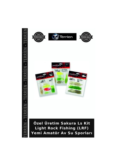 Delux Serisi Sakura Ls Kit Light Rock Fishing Lrf Yemi Doğa Su Sporları Balık Avı