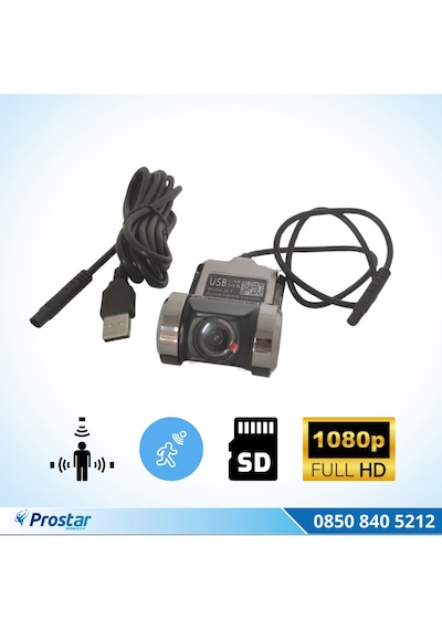 Araç Dvr Sürüş Kaydedici Kamera Usb Full HD 1080P 170° Geniş Açı