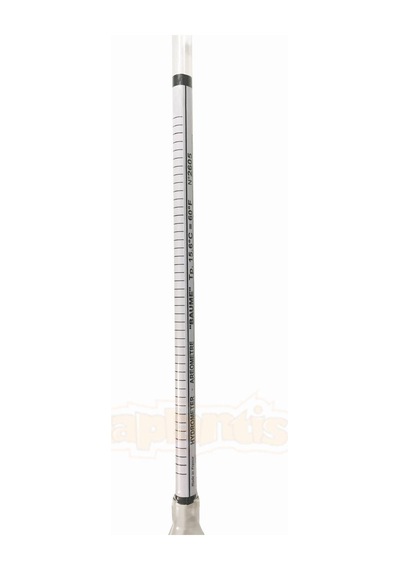 Eurodensimeter 0-20 Bomemetre Hidrometre N11.34853