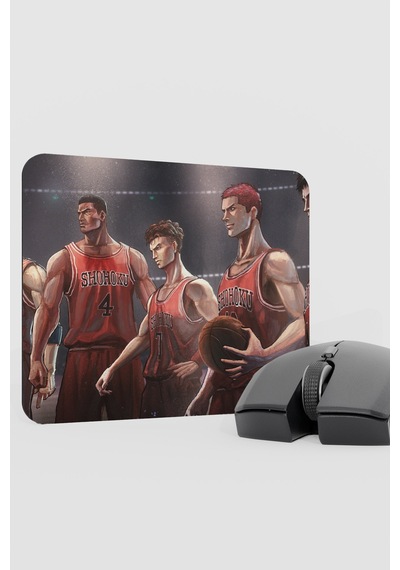 Slam Dunk Anime V1 - 22x18 Gaming Kauçuk Kaymaz Taban Mouse Pad Fare Altlığı