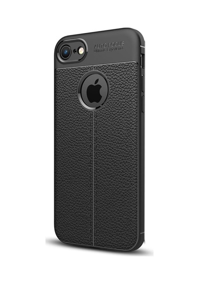 Apple Uyumlu iPhone 6S Plus Kılıf Niss Silikon Deri Görünümlü Arka Korum
