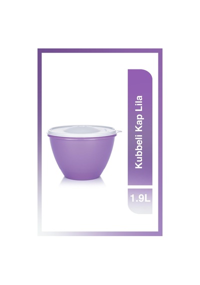 Tupperware Kubbeli Saklama Kabı 1.9 L Lila