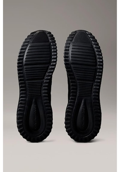 Calvin Klein Erkek Eva Tabanlı Koşu Tarzı Spor Ayakkabı - Siyah-10326 Triple Black