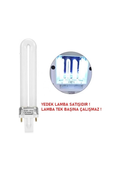 Sterilizasyon Cihazları İçin Uv Yedek Lamba Mor Işık 9w 365nm