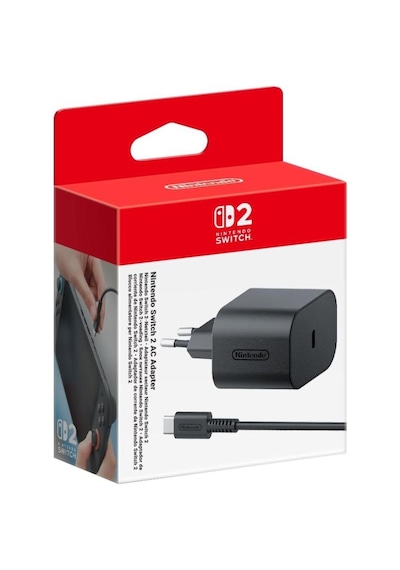 Nintendo Switch 2 Ac Adaptör Türkiye Girişli Şarj