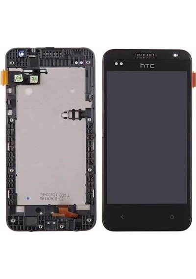 Htc Desire 300 Lcd Ekran Dokunmatik Siyah Çıtalı