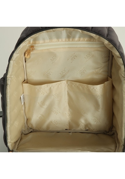 M&y Puff Anne Bebek Bakım Sırt Çantası 7335 Gri 001