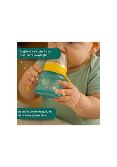 Mooma Alıştırma Bardağı 200 Ml - Sarı