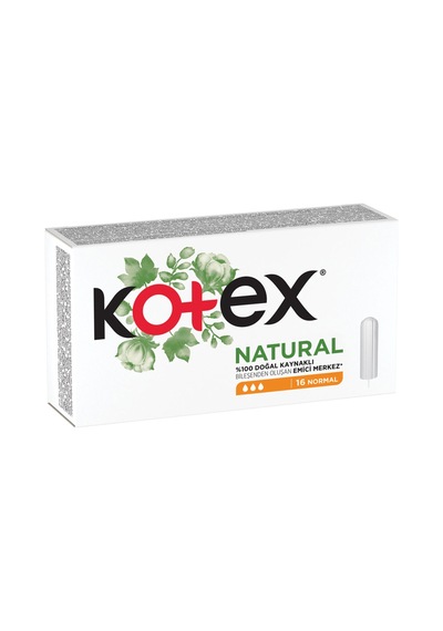 Kotex Natural Tampon Normal 16'lı - 5 Adet Tarı