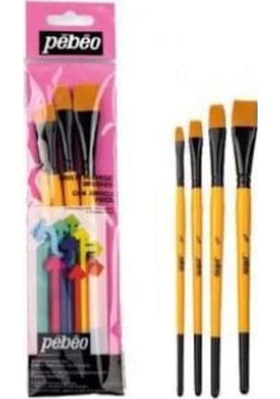 Pebeo Fırça Seti 4 Lü Set- No:10