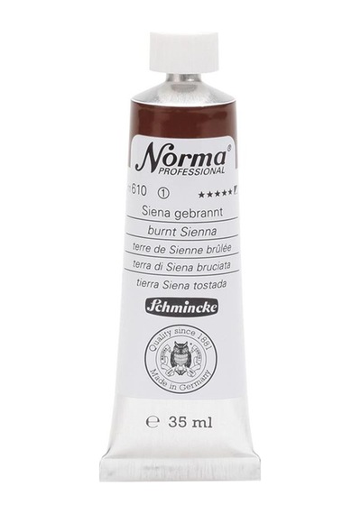 Schmincke Norma Profesyonel Yağlı Boya 35 ML 610 Burnt Sienna