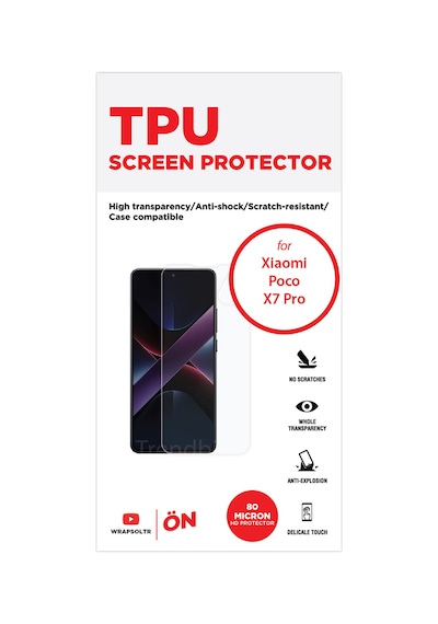 Xiaomi Poco X7 Pro Kırılmaz Ekran Koruyucu Termoplastik Tpu Film