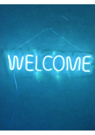 Welcome Neon Led Duvar Dekoru Aydınlatması Neon Led Tabela (535759854)