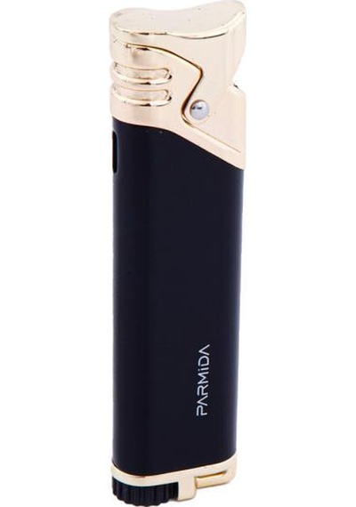 Tek Torch Pürmüz Siyah-gold Puro Çakmağı - Tr6002