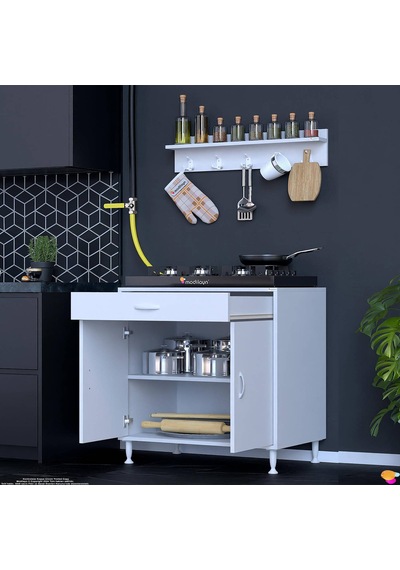 Eliusta Yankı 56 Cm Derinlik 80 Cm Genişlikte Dolap Baharat Raflı Set Üstü Ocak Uyumlu 80x88x56 Cm Dolap Beyaz Eliusta Yankı 56 Cm Derinlik 80 Cm Genişlikte Dolap Baharat Raflı Set Üstü Ocak Uyumlu 80x88x56 Cm Dolap Beyaz