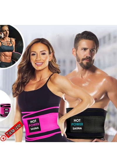 Hot Power Belt Technology Bel İncelme Kemeri Çok Renkli