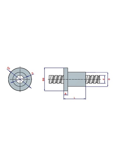 Doğuş Kalıp Trapez Vidalı Somun Tr 40-06