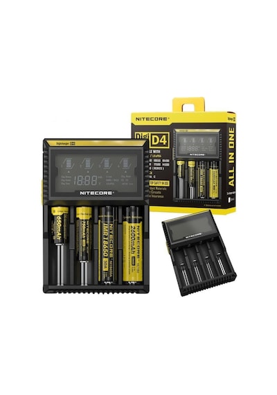 Nitecore D4 Li-ion Imr Lifepo4 Kablolu Pil Şarj Cihazı