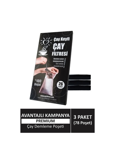 78 Poşet Çay Demleme Poşeti Çay Filtresi - 73294870