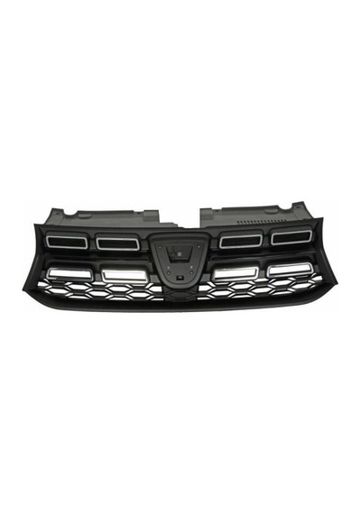 Dacia Sandero 2017-2020 Ön Panjur Siyah Stepway Oem No:623106923r