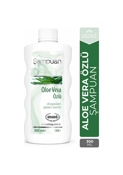 Ersağ Aloe Vera Özlü Şampuan  300 ML