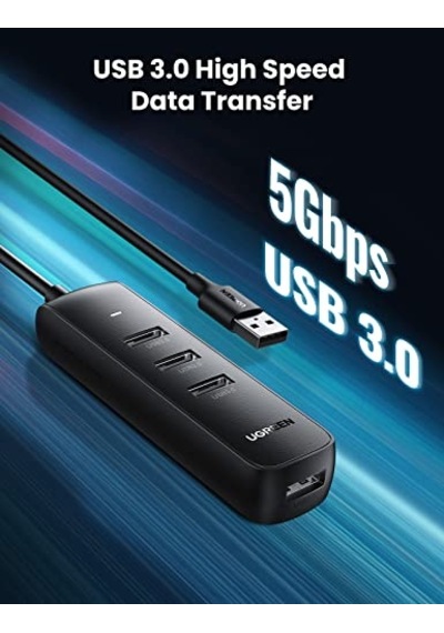 Seri 4-port Hub Uzay Grisi