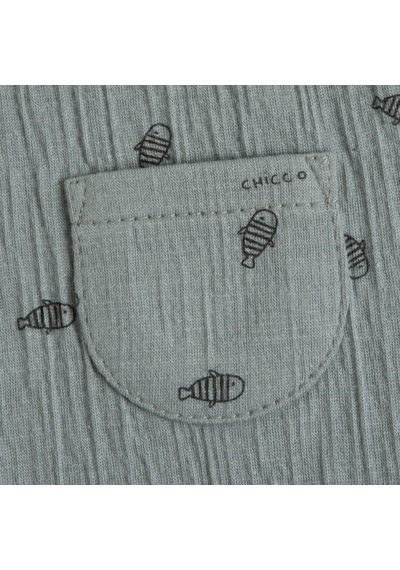 Chicco Bebek Kısa Tulum 09101301000000 000055 Yeşil